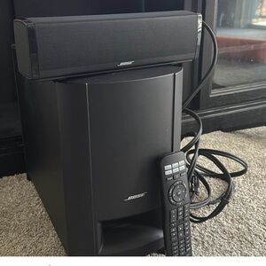 Bose Black Home Speaker System with Remote Control